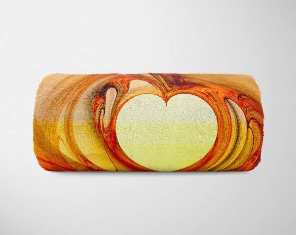 Paul Sinus Art Enigma Handtuch Strandhandtuch Saunatuch Kuscheldecke mit abstrakten Motiv 2025