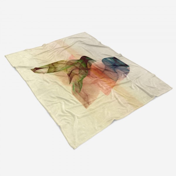 Paul Sinus Art Enigma Handtuch Strandhandtuch Saunatuch Kuscheldecke mit abstrakten Motiv Online