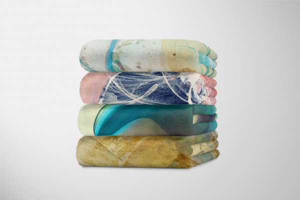 Paul Sinus Art Enigma Handtuch Strandhandtuch Saunatuch Kuscheldecke mit abstrakten Motiv Outlet