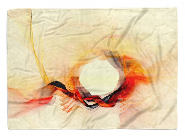 Paul Sinus Art Enigma Handtuch Strandhandtuch Saunatuch Kuscheldecke mit abstrakten Motiv Verkauf