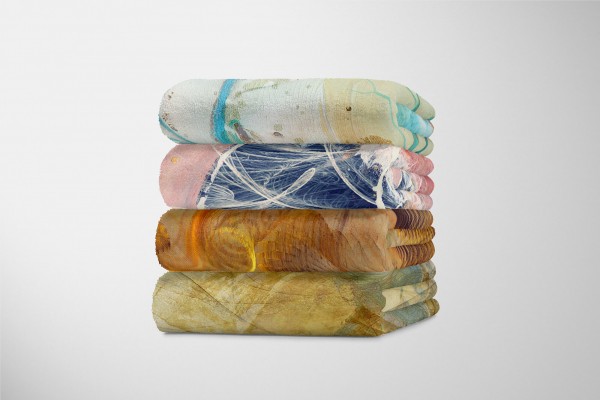 Paul Sinus Art Enigma Handtuch Strandhandtuch Saunatuch Kuscheldecke mit abstrakten Motiv Angebote