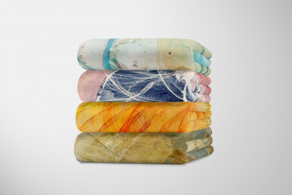 Paul Sinus Art Enigma Handtuch Strandhandtuch Saunatuch Kuscheldecke mit abstrakten Motiv Günstiger Verkauf