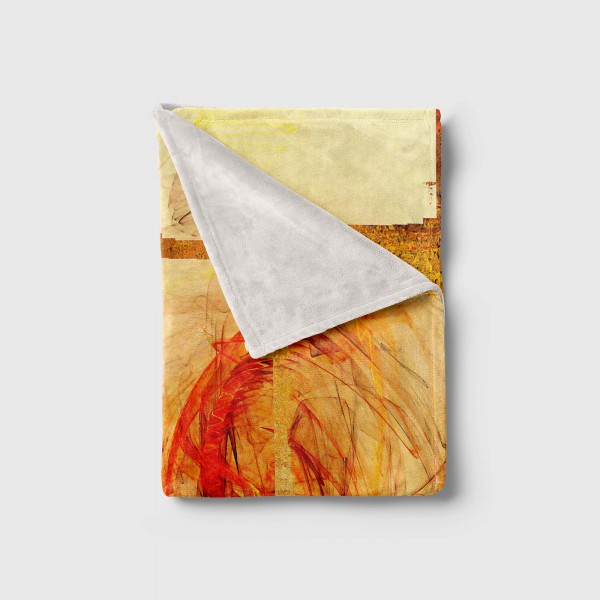 Paul Sinus Art Enigma Handtuch Strandhandtuch Saunatuch Kuscheldecke mit abstrakten Motiv Fabrikverkauf