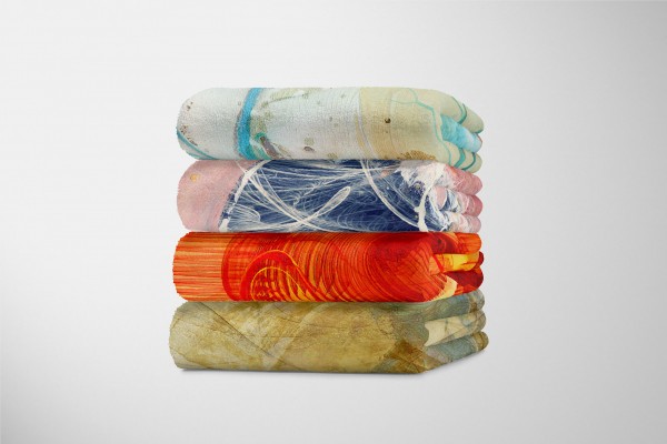Paul Sinus Art Enigma Handtuch Strandhandtuch Saunatuch Kuscheldecke mit abstrakten Motiv Meist gekauft