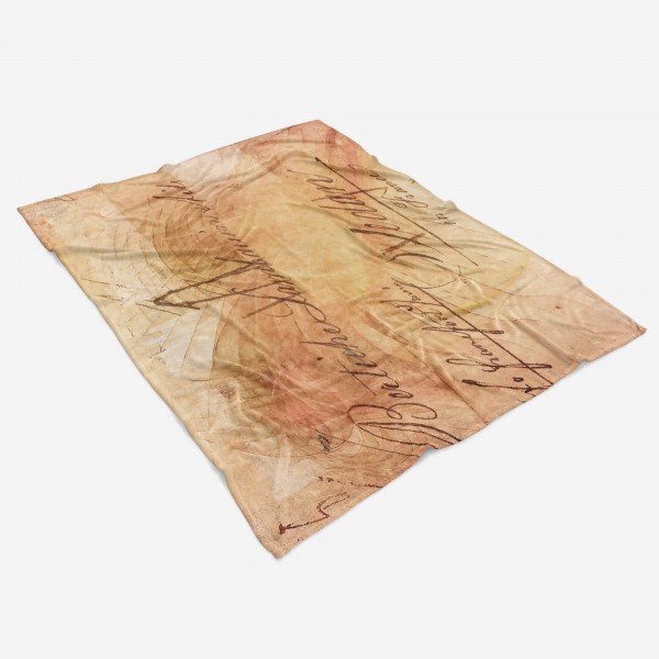 Paul Sinus Art Enigma Handtuch Strandhandtuch Saunatuch Kuscheldecke mit abstrakten Motiv Fabrikpreis