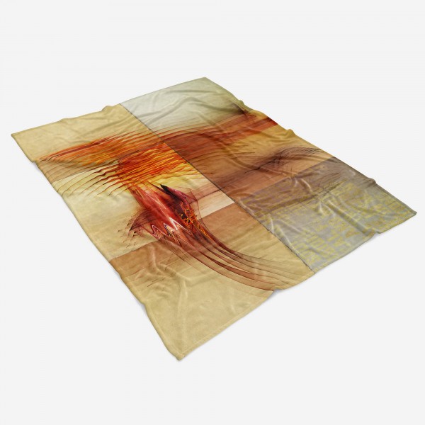 Paul Sinus Art Enigma Handtuch Strandhandtuch Saunatuch Kuscheldecke mit abstrakten Motiv Rabatt
