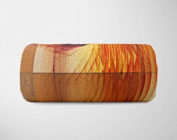 Paul Sinus Art Enigma Handtuch Strandhandtuch Saunatuch Kuscheldecke mit abstrakten Motiv Rabatt