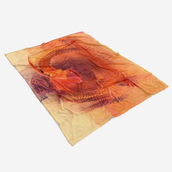 Paul Sinus Art Enigma Handtuch Strandhandtuch Saunatuch Kuscheldecke mit abstrakten Motiv Versandkostenfrei