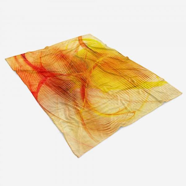 Paul Sinus Art Enigma Handtuch Strandhandtuch Saunatuch Kuscheldecke mit abstrakten Motiv Großer Ausverkauf