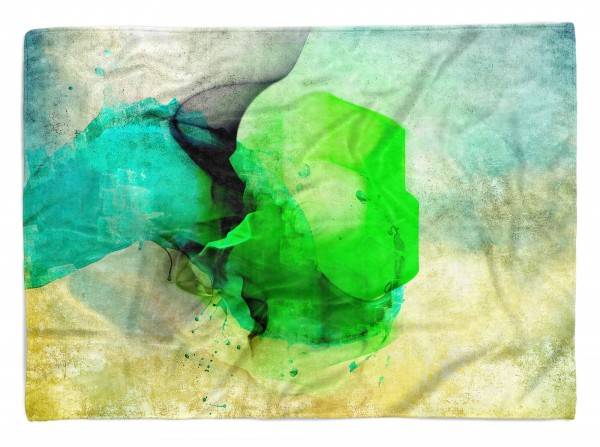 Paul Sinus Art Enigma Handtuch Strandhandtuch Saunatuch Kuscheldecke mit abstrakten Motiv