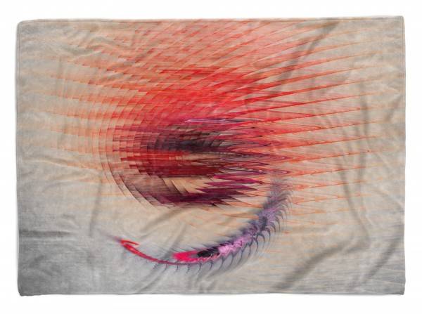Paul Sinus Art Enigma Handtuch Strandhandtuch Saunatuch Kuscheldecke mit abstrakten Motiv