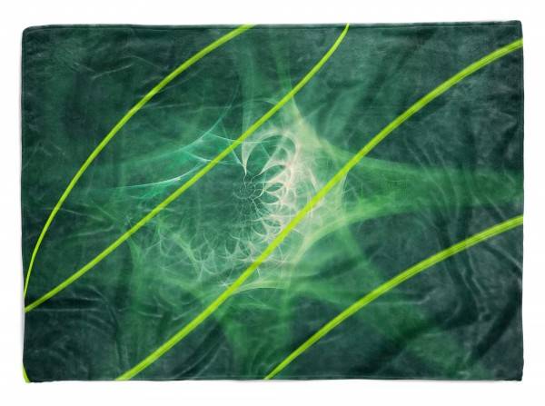Paul Sinus Art Enigma Handtuch Strandhandtuch Saunatuch Kuscheldecke mit abstrakten Motiv