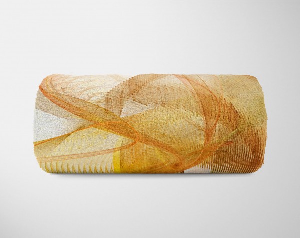 Paul Sinus Art Enigma Handtuch Strandhandtuch Saunatuch Kuscheldecke mit abstrakten Motiv Osterangebot