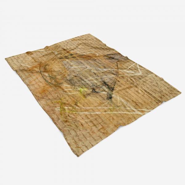Paul Sinus Art Enigma Handtuch Strandhandtuch Saunatuch Kuscheldecke mit abstrakten Motiv Muttertagsangebot