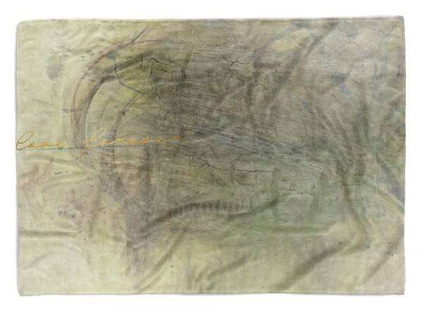 Paul Sinus Art Enigma Handtuch Strandhandtuch Saunatuch Kuscheldecke mit abstrakten Motiv