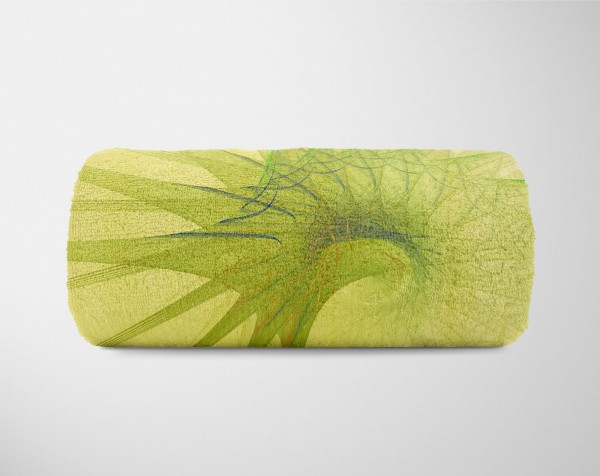 Paul Sinus Art Enigma Handtuch Strandhandtuch Saunatuch Kuscheldecke mit abstrakten Motiv Jubiläumsangebot