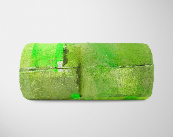 Paul Sinus Art Enigma Handtuch Strandhandtuch Saunatuch Kuscheldecke mit abstrakten Motiv Lagerräumung