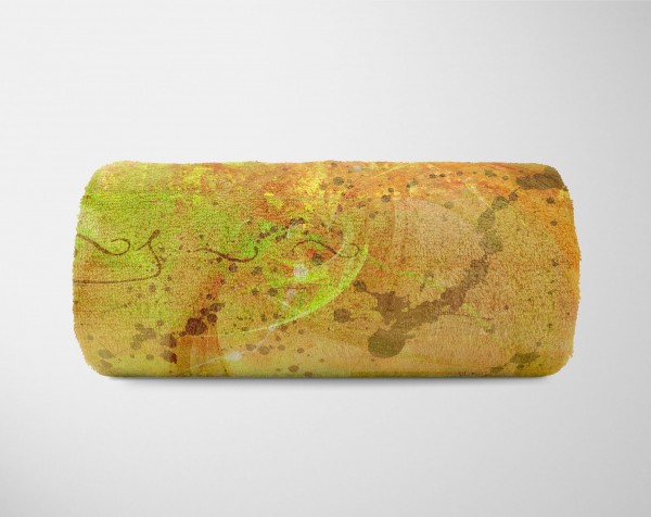 Paul Sinus Art Enigma Handtuch Strandhandtuch Saunatuch Kuscheldecke mit abstrakten Motiv Online Outlet