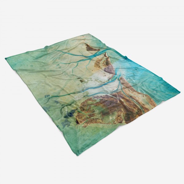 Paul Sinus Art Enigma Handtuch Strandhandtuch Saunatuch Kuscheldecke mit abstrakten Motiv Zeitlich begrenztes Angebot