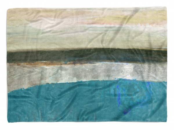 Paul Sinus Art Enigma Handtuch Strandhandtuch Saunatuch Kuscheldecke mit abstrakten Motiv