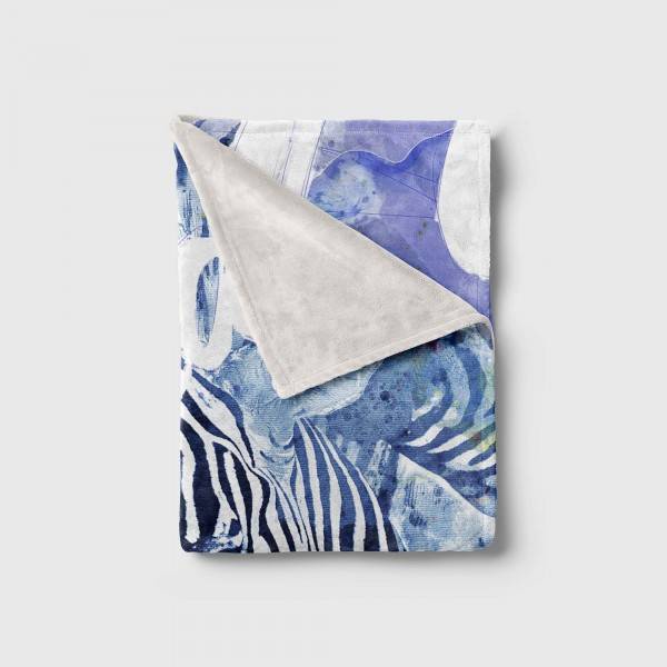 Paul Sinus Art Handtuch Strandhandtuch Saunatuch Kuscheldecke SplashArt Tier Serie Kunstvoll Zebra Motiv Blitzangebot
