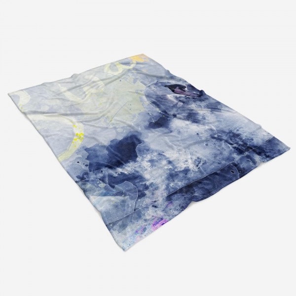 Paul Sinus Art Handtuch Strandhandtuch Saunatuch Kuscheldecke SplashArt Tier Serie Kunstvoll Swan Aqua M Bestseller
