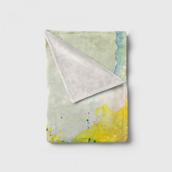 Paul Sinus Art Handtuch Strandhandtuch Saunatuch Kuscheldecke SplashArt Tier Serie Kunstvoll Rhino I Mot Riesige Ersparnisse
