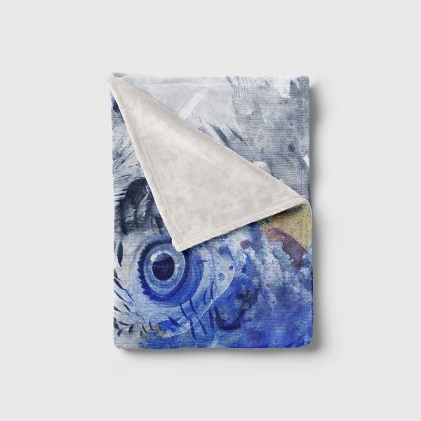 Paul Sinus Art Handtuch Strandhandtuch Saunatuch Kuscheldecke SplashArt Tier Serie Kunstvoll Papagei Mot Super Sparpreis