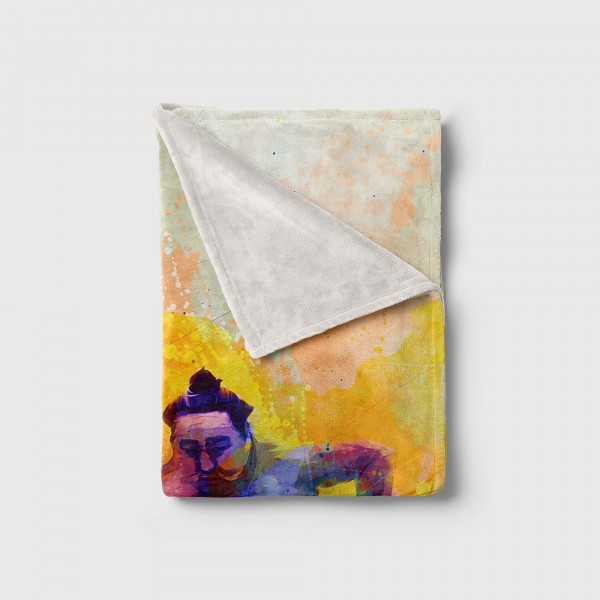 Paul Sinus Art SplashArt Sport Handtuch Strandhandtuch Saunatuch Kuscheldecke Kunstvoll Sumo Sporthandtu Sonderangebot der Fabrik