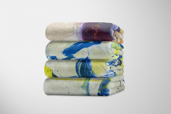 Paul Sinus Art SplashArt Sport Handtuch Strandhandtuch Saunatuch Kuscheldecke Kunstvoll Cricket Sporthan im Angebot