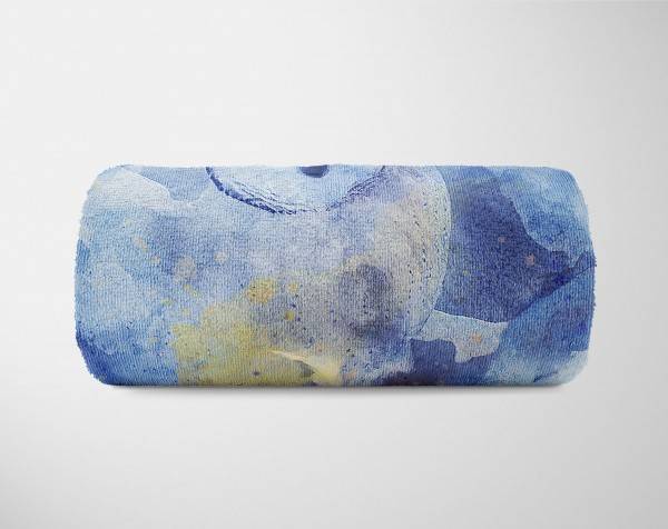 Paul Sinus Art Handtuch Strandhandtuch Saunatuch Kuscheldecke SplashArt Tier Serie Kunstvoll Eule I Moti Günstig kaufen