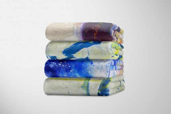 Paul Sinus Art Handtuch Strandhandtuch Saunatuch Kuscheldecke SplashArt Tier Serie Kunstvoll Delphin Mot Begrenztes Angebot