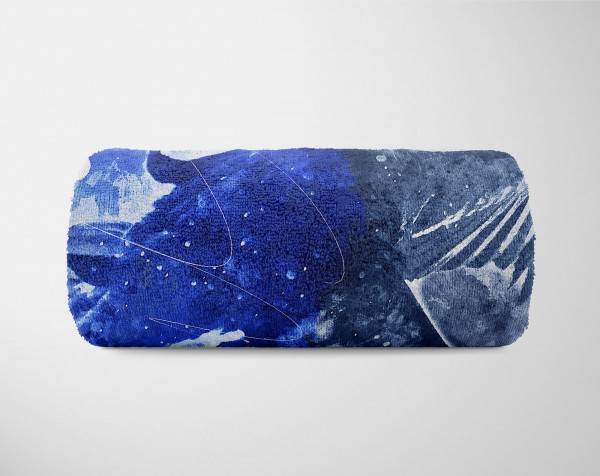 Paul Sinus Art Handtuch Strandhandtuch Saunatuch Kuscheldecke SplashArt Tier Serie Kunstvoll Crow II Mot Preisnachlass