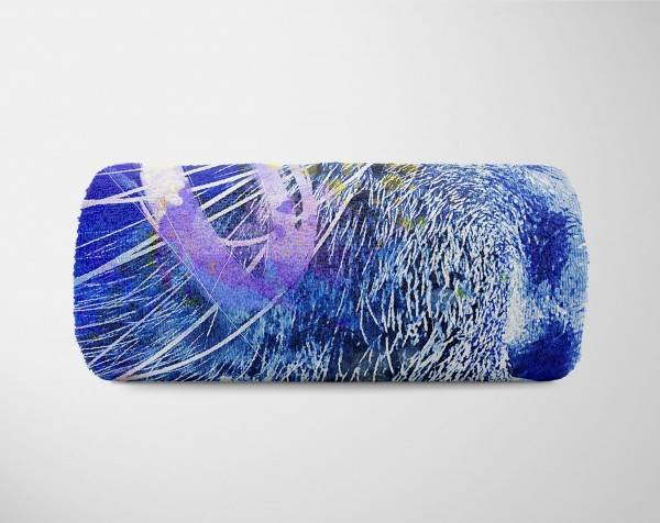 Paul Sinus Art Handtuch Strandhandtuch Saunatuch Kuscheldecke SplashArt Tier Serie Kunstvoll Cat II Moti Cyber Monday