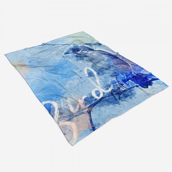 Paul Sinus Art Handtuch Strandhandtuch Saunatuch Kuscheldecke SplashArt Tier Serie Kunstvoll Bird II Mot Valentinstagsangebot