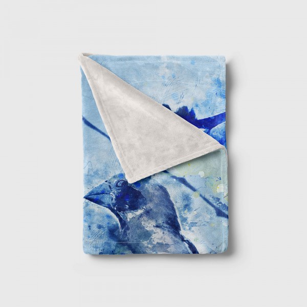 Paul Sinus Art Handtuch Strandhandtuch Saunatuch Kuscheldecke SplashArt Tier Serie Kunstvoll Bird II Mot Valentinstagsangebot