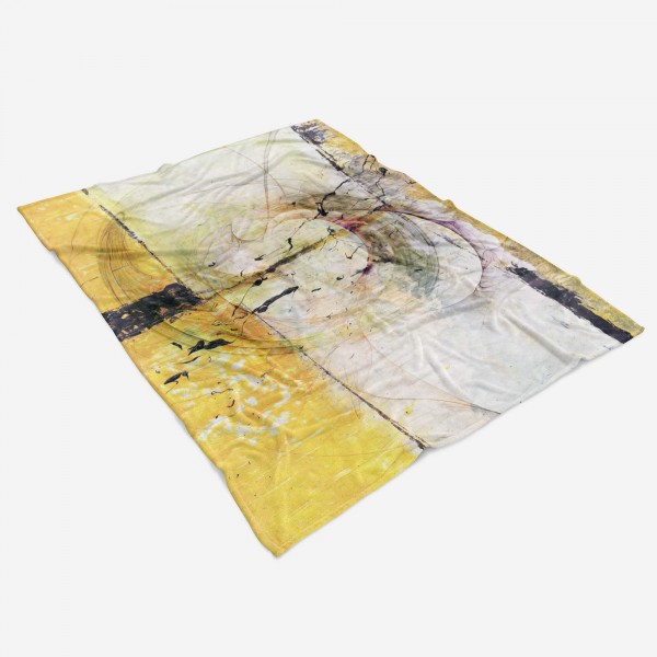 Paul Sinus Art Enigma Handtuch Strandhandtuch Saunatuch Kuscheldecke mit abstrakten Motiv Zeitlich begrenztes Angebot