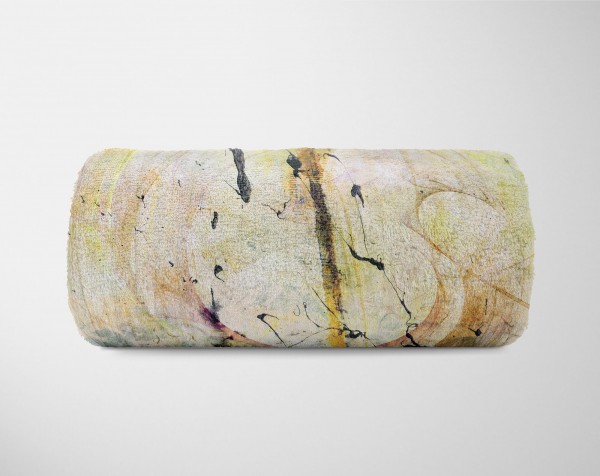 Paul Sinus Art Enigma Handtuch Strandhandtuch Saunatuch Kuscheldecke mit abstrakten Motiv Zeitlich begrenztes Angebot