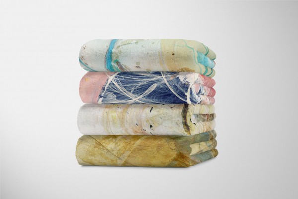 Paul Sinus Art Enigma Handtuch Strandhandtuch Saunatuch Kuscheldecke mit abstrakten Motiv Zeitlich begrenztes Angebot