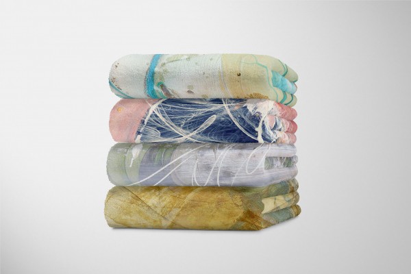 Paul Sinus Art Enigma Handtuch Strandhandtuch Saunatuch Kuscheldecke mit abstrakten Motiv Exklusive Angebote