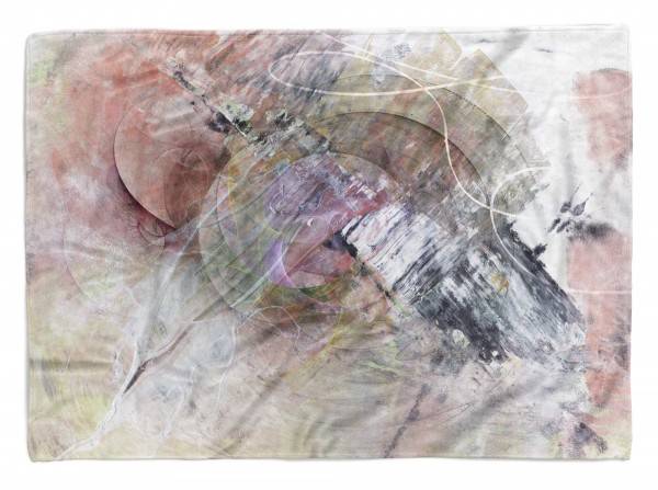 Paul Sinus Art Enigma Handtuch Strandhandtuch Saunatuch Kuscheldecke mit abstrakten Motiv