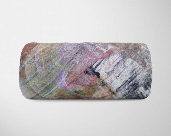 Paul Sinus Art Enigma Handtuch Strandhandtuch Saunatuch Kuscheldecke mit abstrakten Motiv Blitzangebot