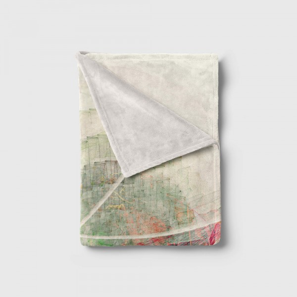 Paul Sinus Art Enigma Handtuch Strandhandtuch Saunatuch Kuscheldecke mit abstrakten Motiv Neuheiten