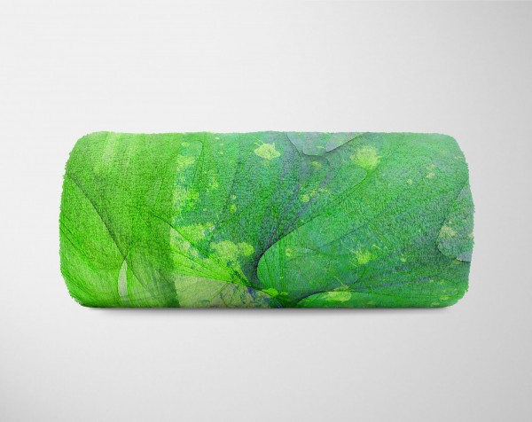 Paul Sinus Art Enigma Handtuch Strandhandtuch Saunatuch Kuscheldecke mit abstrakten Motiv Kauf eins, bekomm eins gratis