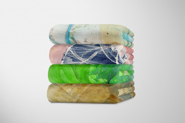 Paul Sinus Art Enigma Handtuch Strandhandtuch Saunatuch Kuscheldecke mit abstrakten Motiv Kauf eins, bekomm eins gratis