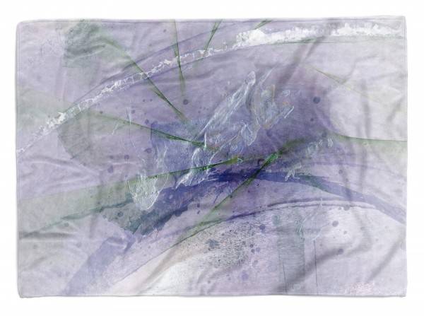 Paul Sinus Art Enigma Handtuch Strandhandtuch Saunatuch Kuscheldecke mit abstrakten Motiv