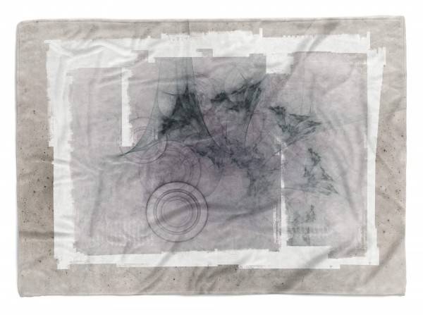 Paul Sinus Art Enigma Handtuch Strandhandtuch Saunatuch Kuscheldecke mit abstrakten Motiv