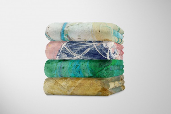 Paul Sinus Art Enigma Handtuch Strandhandtuch Saunatuch Kuscheldecke mit abstrakten Motiv Wochenangebot