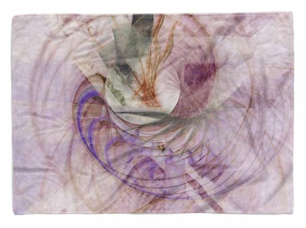 Paul Sinus Art Enigma Handtuch Strandhandtuch Saunatuch Kuscheldecke mit abstrakten Motiv