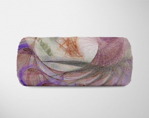 Paul Sinus Art Enigma Handtuch Strandhandtuch Saunatuch Kuscheldecke mit abstrakten Motiv Kostenlose Rückgabe